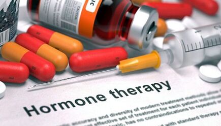 Hormonal treatment to increase breast
